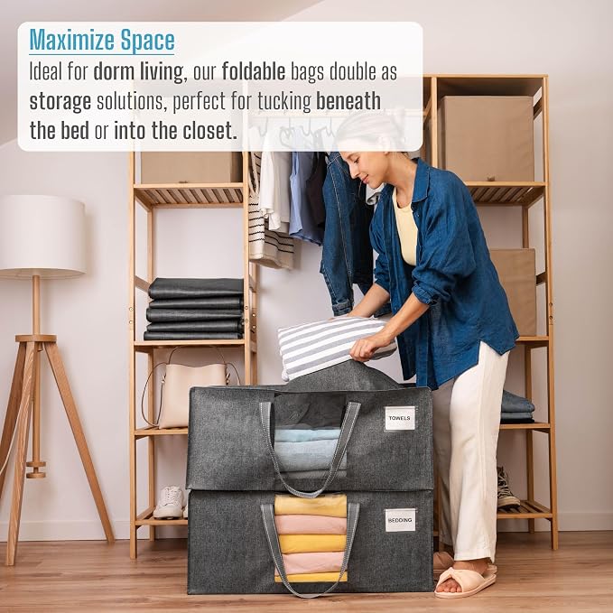 VENO 8 Pack Moving Bags Extra Large Storage Bags - Image 4