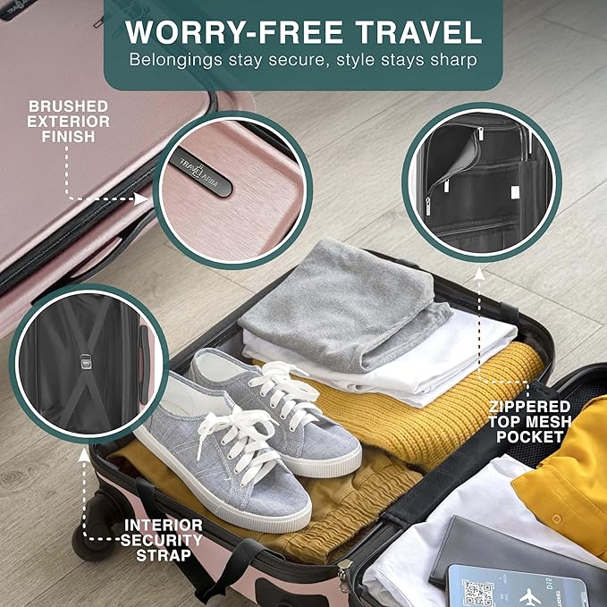 Luggage Sets 2 Piece, 24 Inch Suitcase and 28 Inch Luggage - Image 4