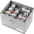 LUVHOMEE Shoe Organizer for Closet, Fits 16 Pairs, Large Shoe Box Storage by Luvhomee