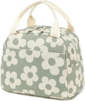 Bluboon Lunch Bag for Women Men Cute Corduroy Lunch Tote Bags Reusable by BLUBOON