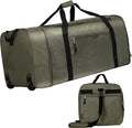 Finnhomy 100L Foldable Rolling Duffel Bag by Finnhomy