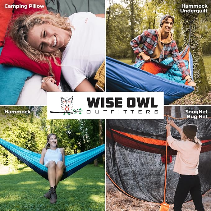 Wise Owl Outfitters Outdoor Camping Blanket – Lightweight Packable Puffy Quilt - Image 8